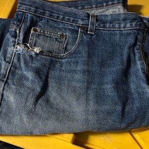 Classic Men's Blue Denim Jeans - Casual Everyday Wear